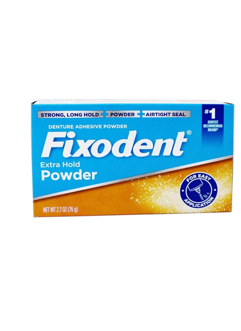 Fixodent Powder Extra Hold 2.7 Oz. (Pack of 3)