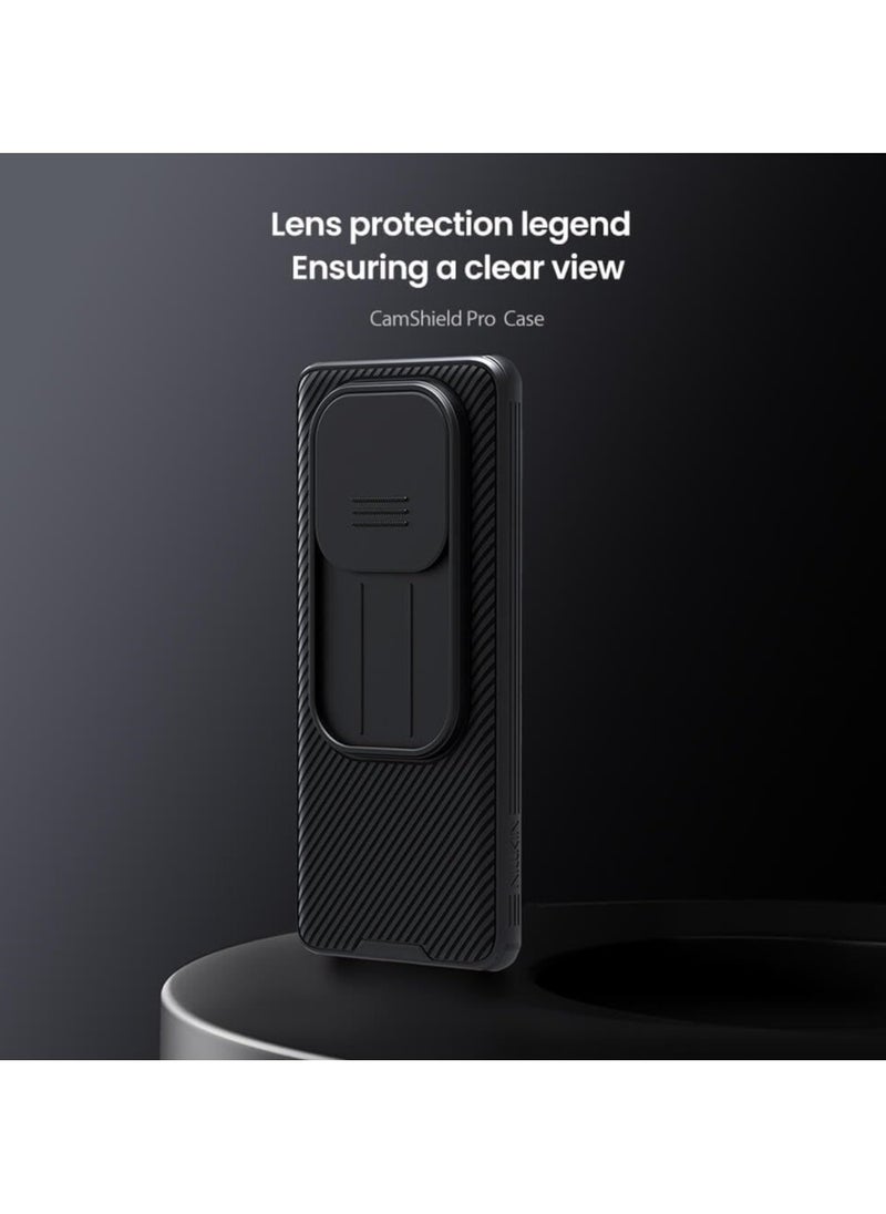 Case for Xiaomi Redmi Note 14 Pro Plus Case nillkin CamShield case Protective Cover with Camera Protector Hard PC Ultra Thin Anti-Scratch Phone Case For Redmi Note 14 Pro Plus 5G (Black)