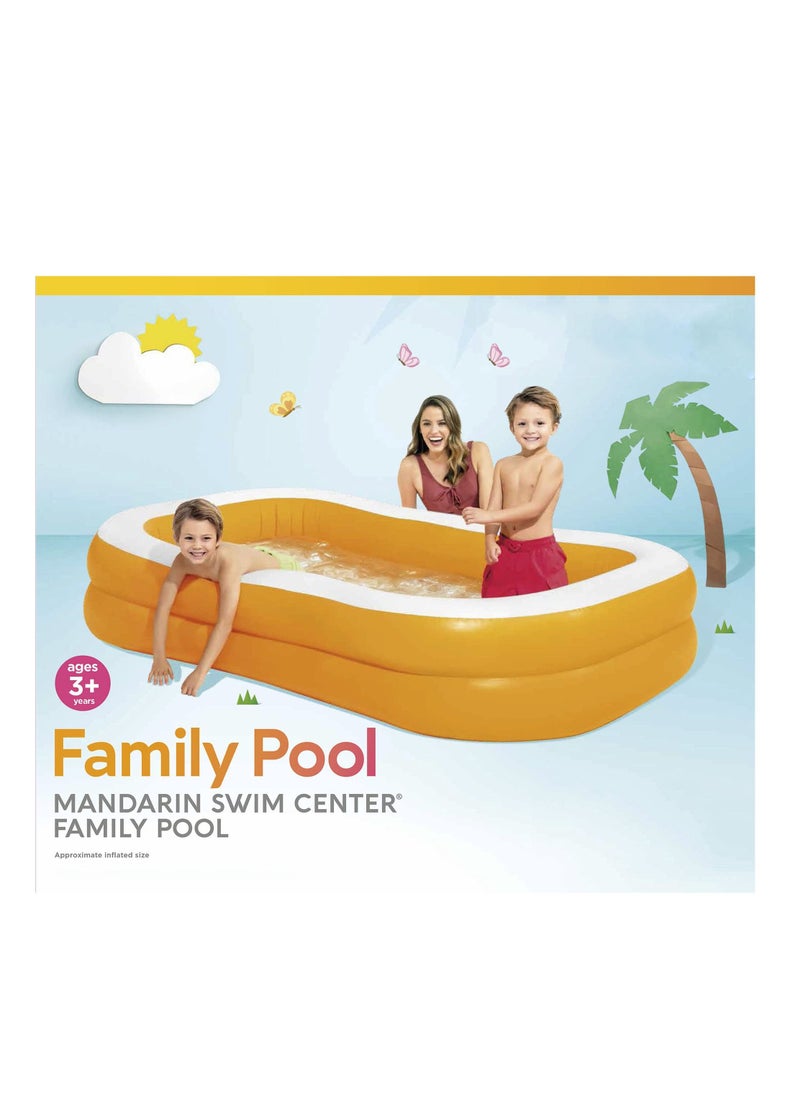 Swimming Pool Swimming Centre Family Pool Suitable for Children from 3 years 229*147*46cm