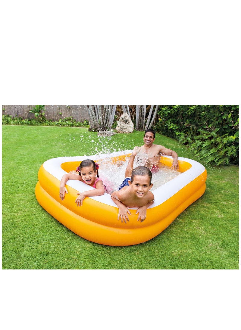 Swimming Pool Swimming Centre Family Pool Suitable for Children from 3 years 229*147*46cm