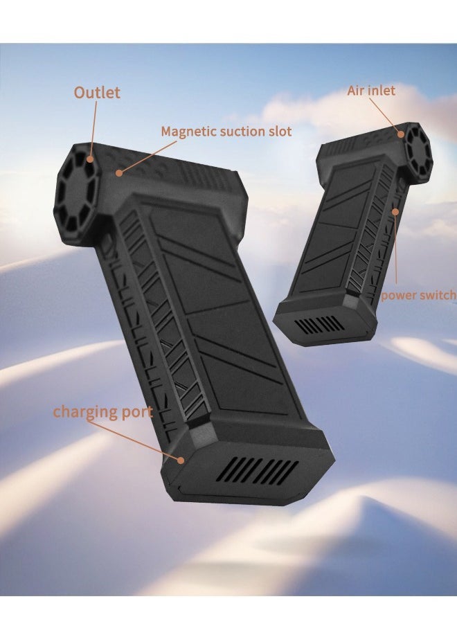 Jet Dry Mini Blower 130000 RPM Portable Mini Jet Dry Blower 4 Speeds Adjustable Electric Air Duster for Computer Keyboard Outdoors Car Home