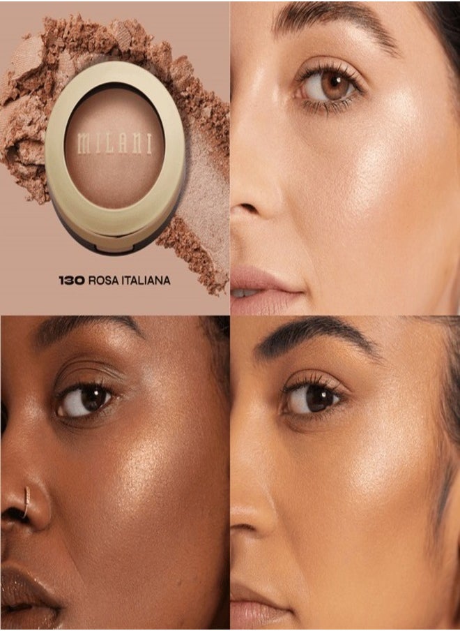 Milani Baked Highlighter Powder Compact - 130 Rosa Italiana, 8g