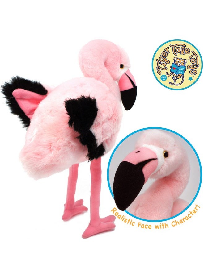 Fay The Flamingo - 13 Inch Stuffed Animal Plush - By Tigerhart Toys