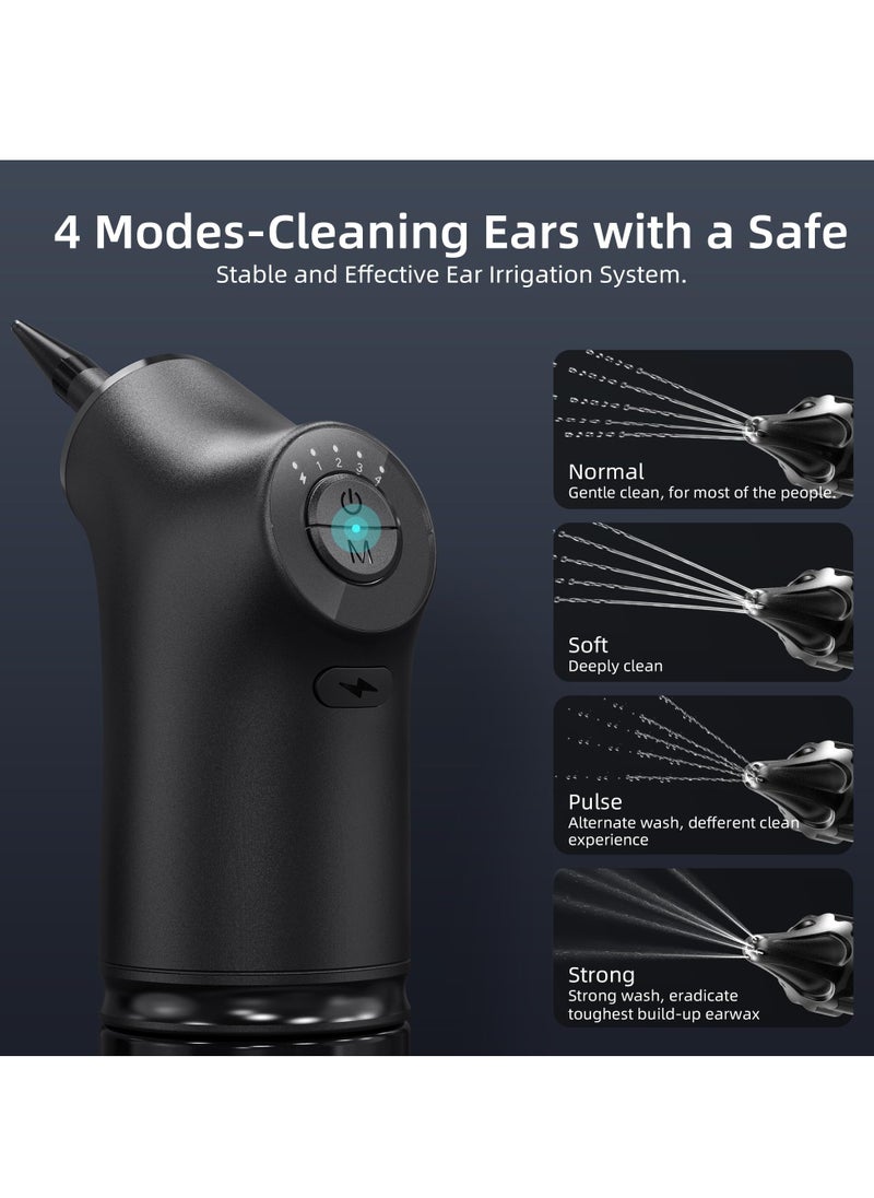 Water Powered Ear Cleaner,Ear Cleaning Kit with 4 Pressure Modes