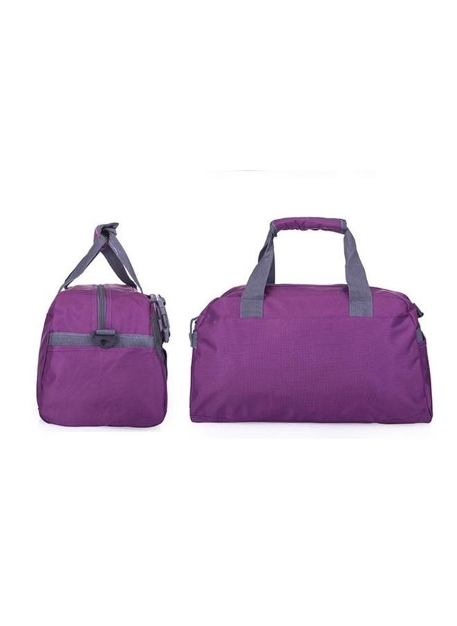 Waterproof Sport Gym Bag 40x21x21cm，Large Dance Duffle Bag For Girls Sport Gym Bags For Women Yoga Bag (Purple)