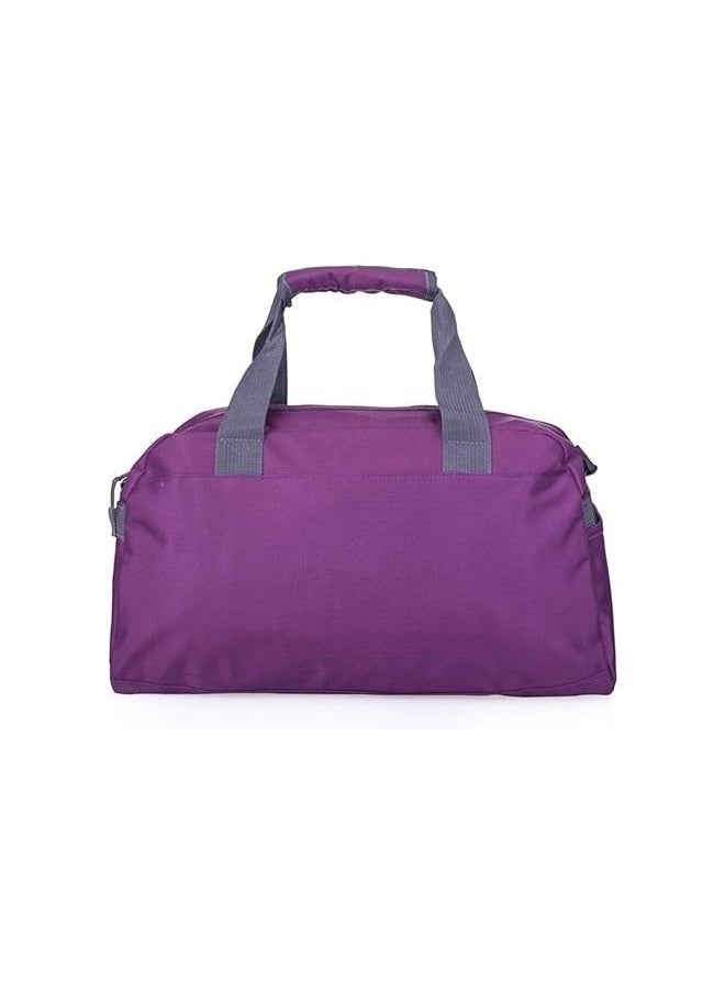 Waterproof Sport Gym Bag 40x21x21cm，Large Dance Duffle Bag For Girls Sport Gym Bags For Women Yoga Bag (Purple)