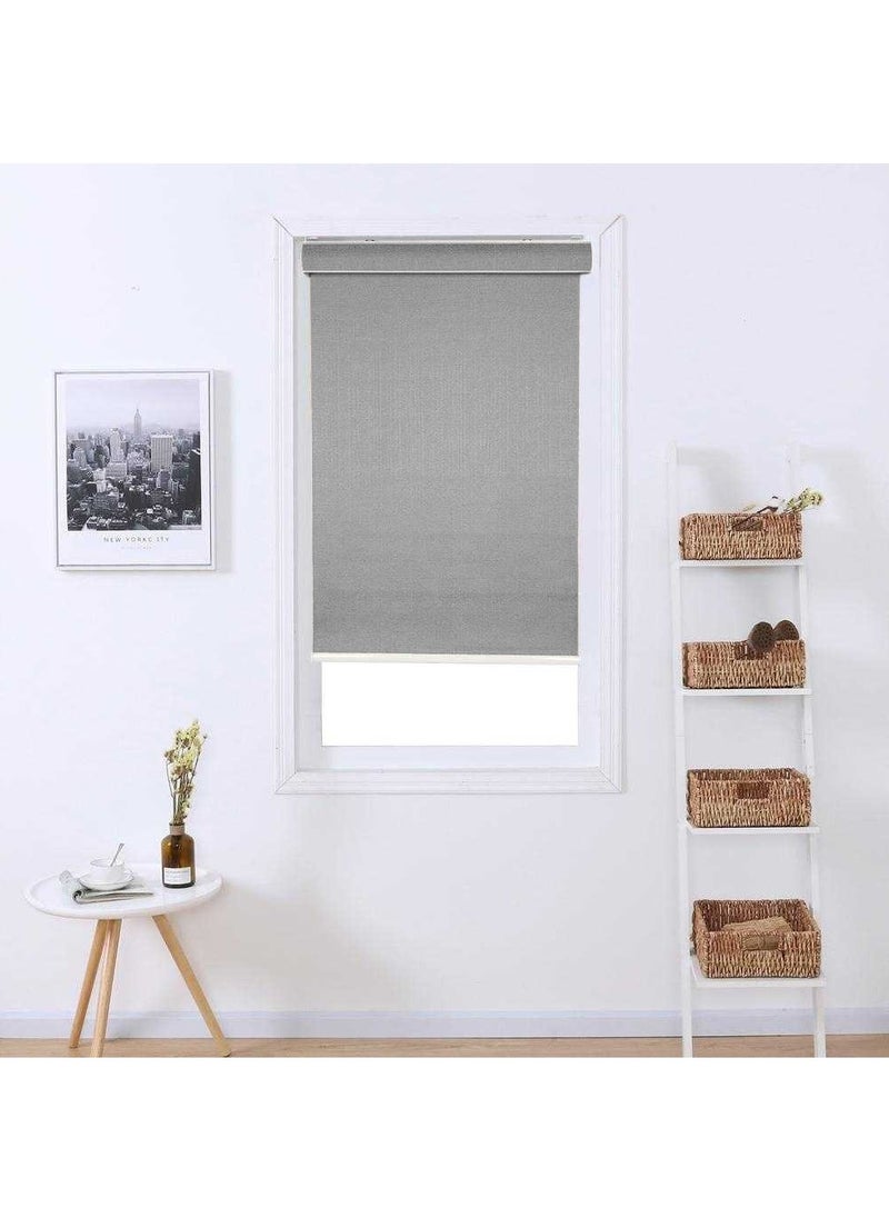 Blackout Roller Blinds With Pelmet - Polyester Roller Blinds, UV Protection Blinds, Light Blocking Blinds