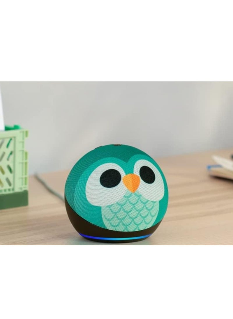 Smart Home Systems Echo Dot Kids 5th Generation Alexa Support 5th Generation New Version (Owl)