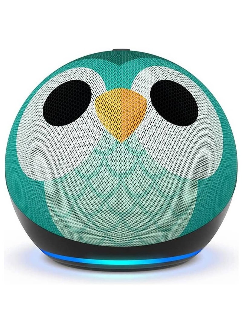 Smart Home Systems Echo Dot Kids 5th Generation Alexa Support 5th Generation New Version (Owl)