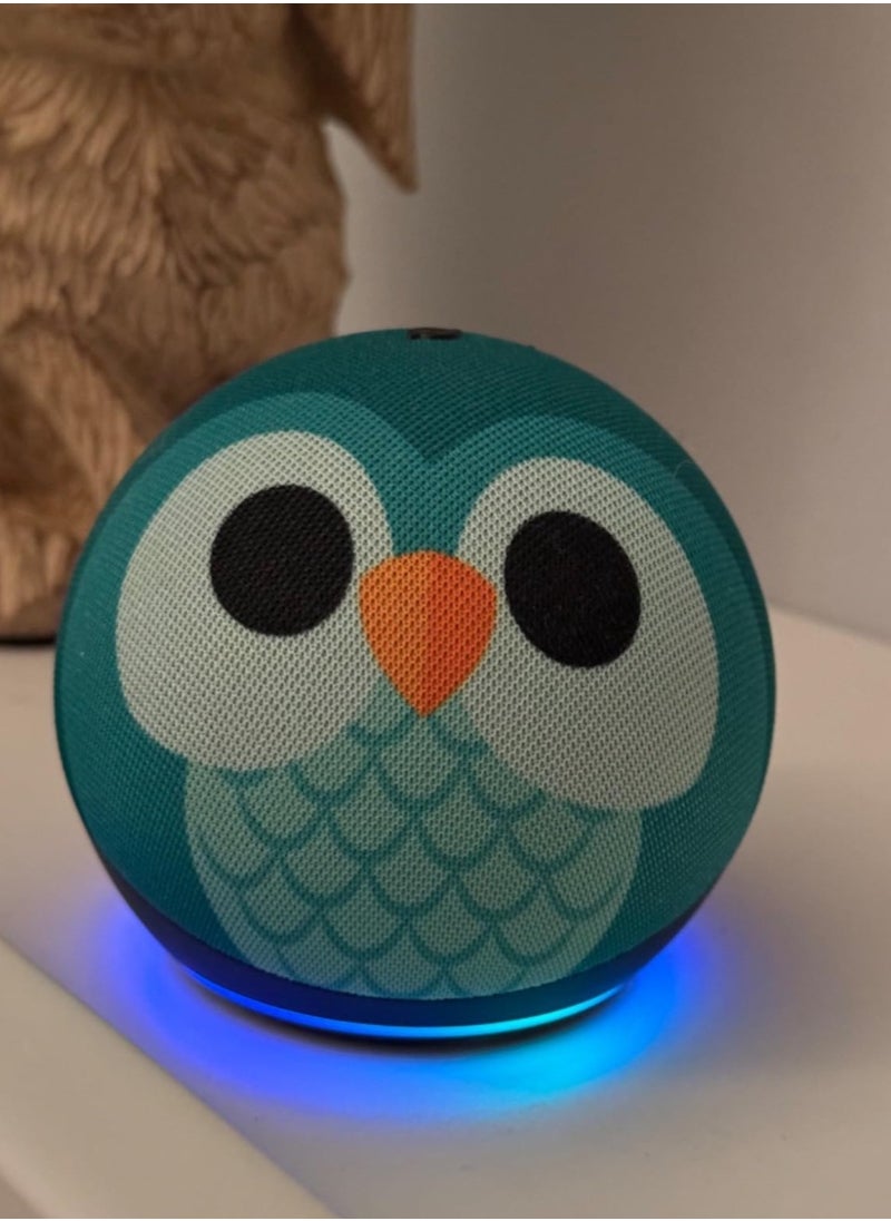 Smart Home Systems Echo Dot Kids 5th Generation Alexa Support 5th Generation New Version (Owl)