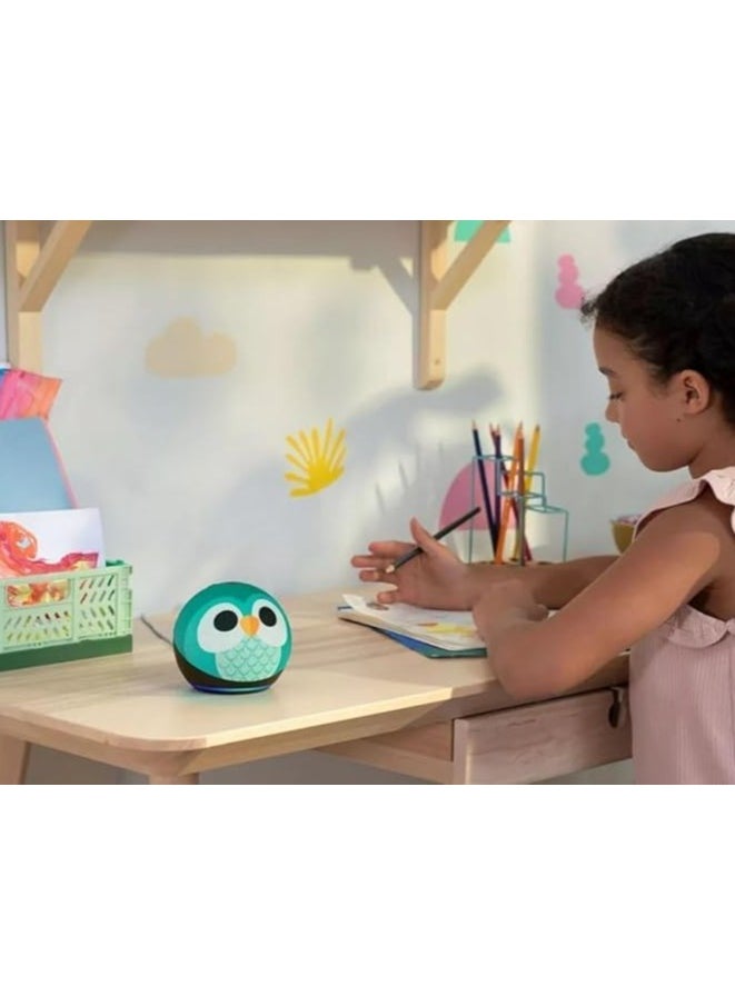 Smart Home Systems Echo Dot Kids owl shape fifth generation latest version