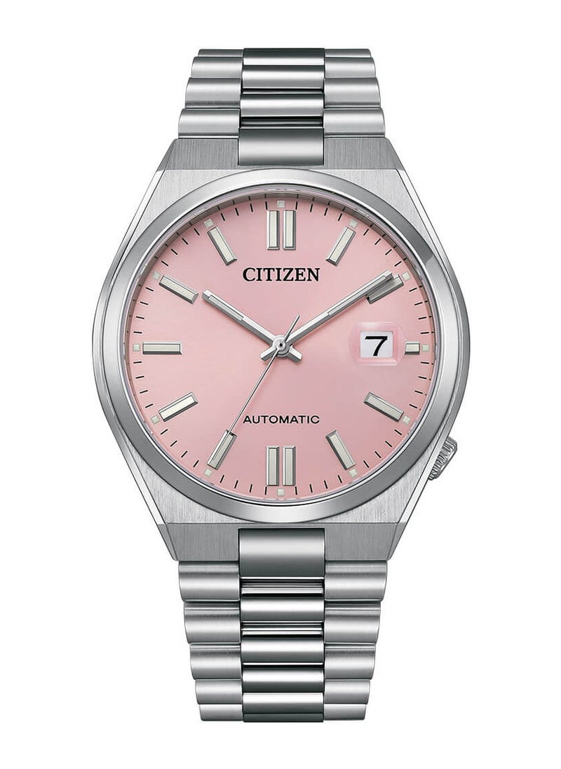 CITIZEN Pantone Tsuyosa Automatic Stainless Steel Men's Watch NJ0158-89X