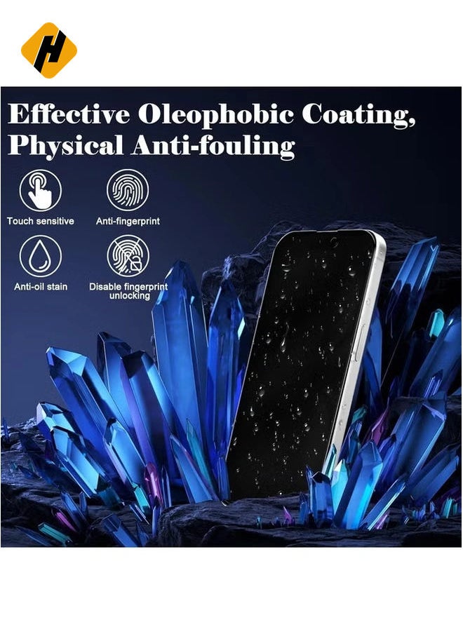 2-Pack Tempered Glass Privacy Screen Protector for iPhone 16 Pro [Anti-Spy, Anti-Scratch, 9H Hardness] - 6.3-Inch