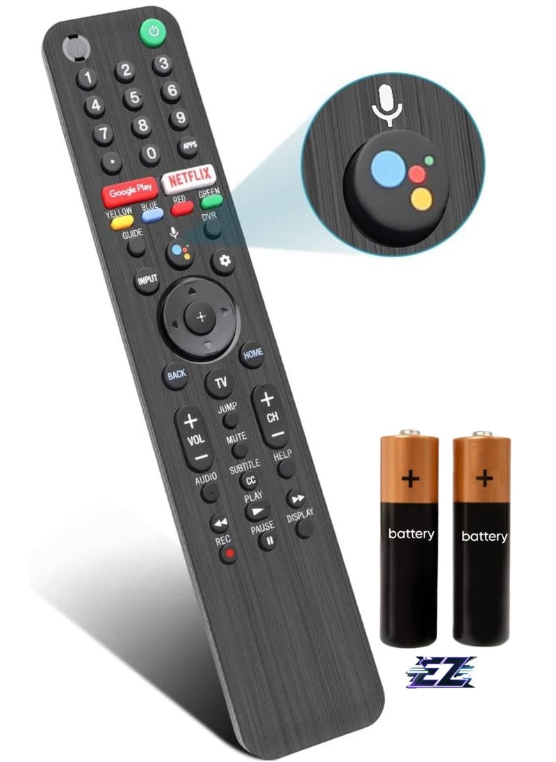 Universal Voice Remote Control RMF-TX500U Bluetooth Remote Control for Sony Android TV 4K Ultra HD LED Internet KD XBR UHD LED 43 48 49 55 65 75 85 77 85 98 inch with battery