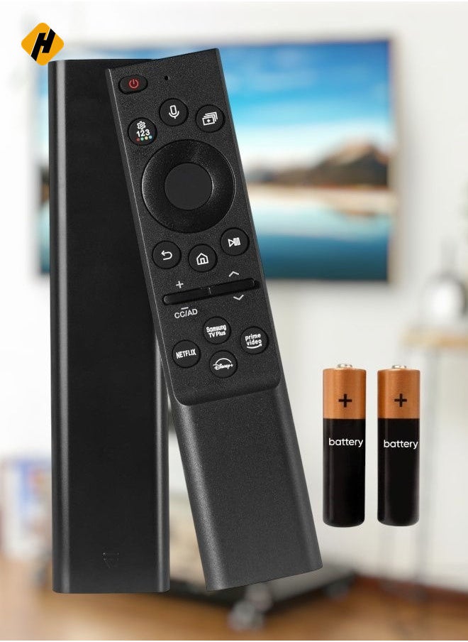 Universal Voice Remote Control Compatible with Samsung Smart TV, for Samsung LCD LED UHD QLED 4K HDR TV TV with battery