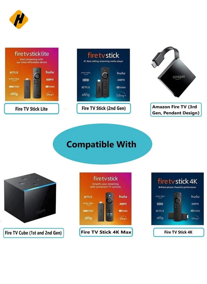 Replacement Remote Controller Joystick Compatible with Stick (2nd Gen, 3rd Gen, Lite, 4K, 4MAX), Cube (1st Gen, 2nd Gen, 3rd Gen), (3rd Gen, Controller) with battery