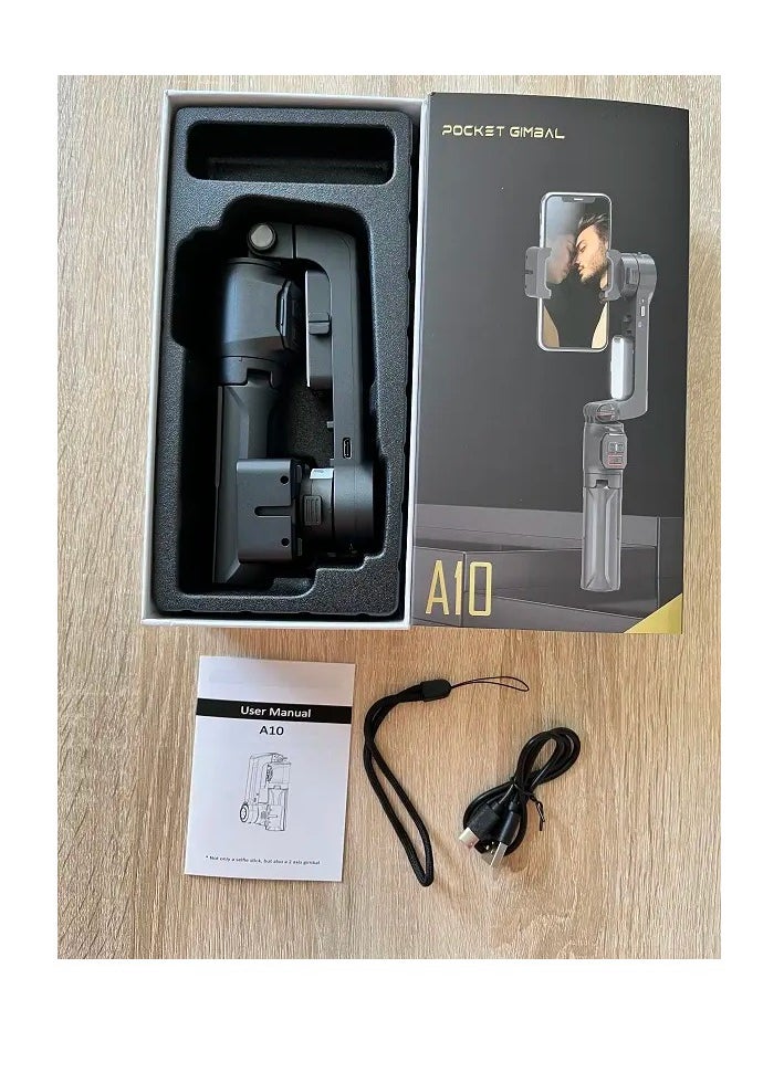 A10 Multifunctional Anti-shake Smartphone Gimbal Stabilizer Wireless Control Portable Handheld Phone Selfie Stick Tripod