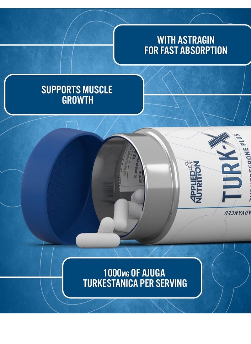 Applied Nutrition Turk-X, Turkesterone Plus, 60 Capsules, 30 Serving