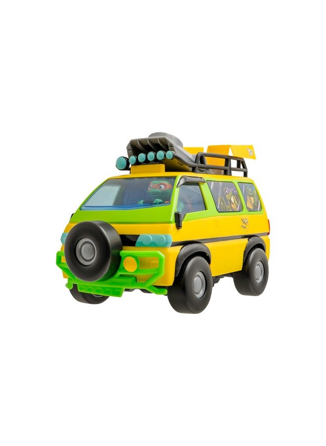 Tmnt, Pizza Blaster Rc Movie Edition - Fun 2.4Ghz Remote Control Vehicle W/6 Foam Pizza Launchers - Ages 5+