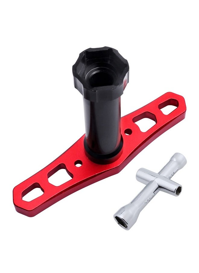17Mm Wheel Hex Hubs Wrench Rc Wheel Wrench Spanner Repair Tools For 1:8 1/10 Scale Rc Car Truck Off Road Buggy Rock Crawler Touring Drift