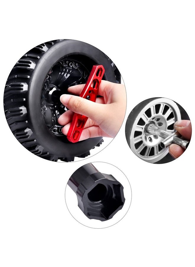 17Mm Wheel Hex Hubs Wrench Rc Wheel Wrench Spanner Repair Tools For 1:8 1/10 Scale Rc Car Truck Off Road Buggy Rock Crawler Touring Drift