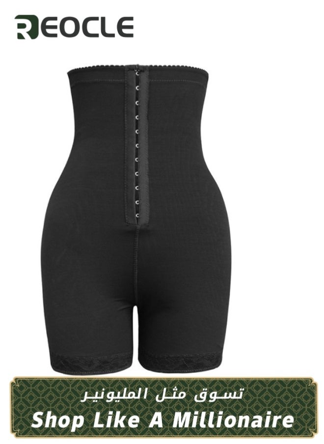 Women's Body Shaper Shapewear Breasted Corset Workout Leggings High Waist Shapewear Faja Shorts Thigh Slimmer Corset Waist Trainer Pants