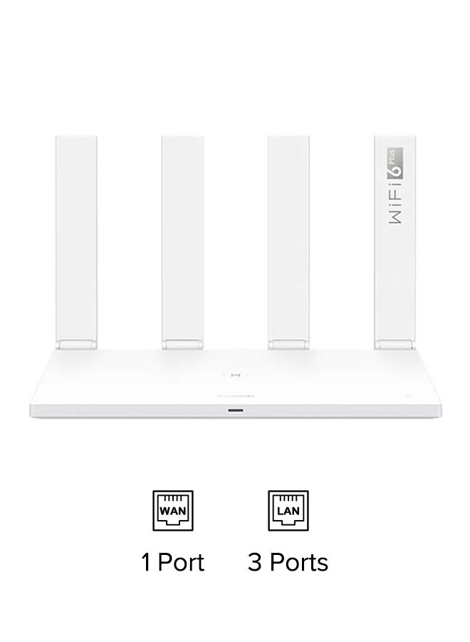 WS7200 WiFi AX3 Quad Core Router White