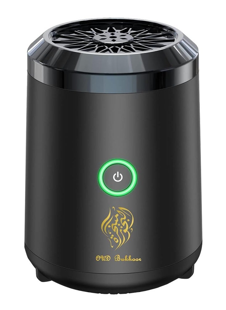 Portable Electric Bukhoor Burner BK-18 - Portable USB Rechargeable Incense Burner Bakhoor - Perfect for Car, Home or Office