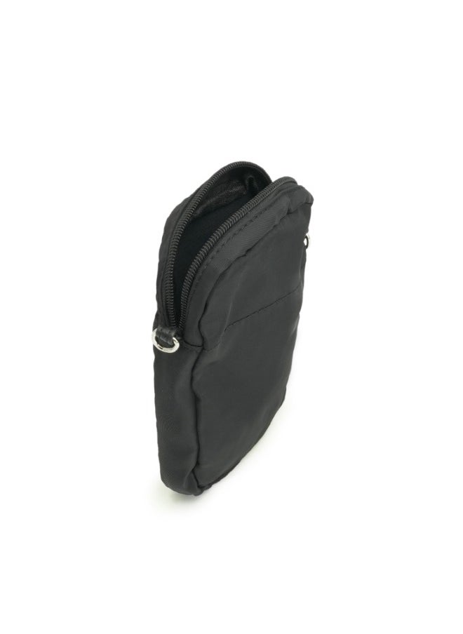 Black Nylon Crossbody Bag