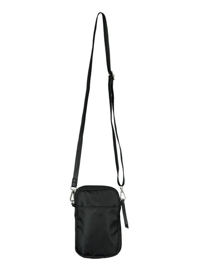 Black Nylon Crossbody Bag