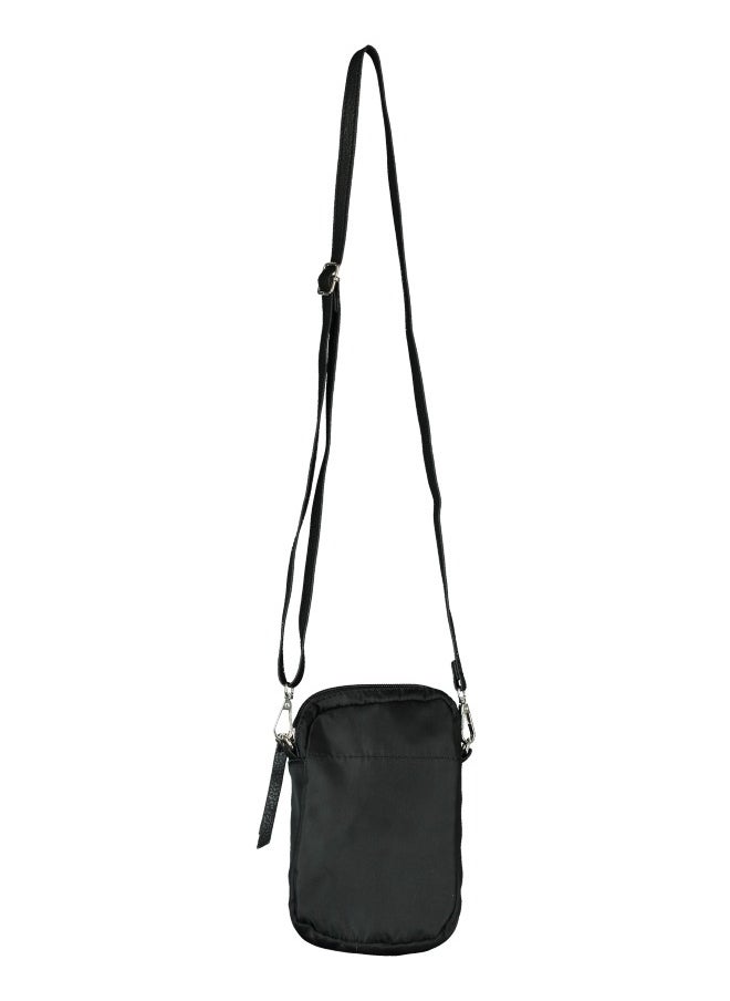 Black Nylon Crossbody Bag