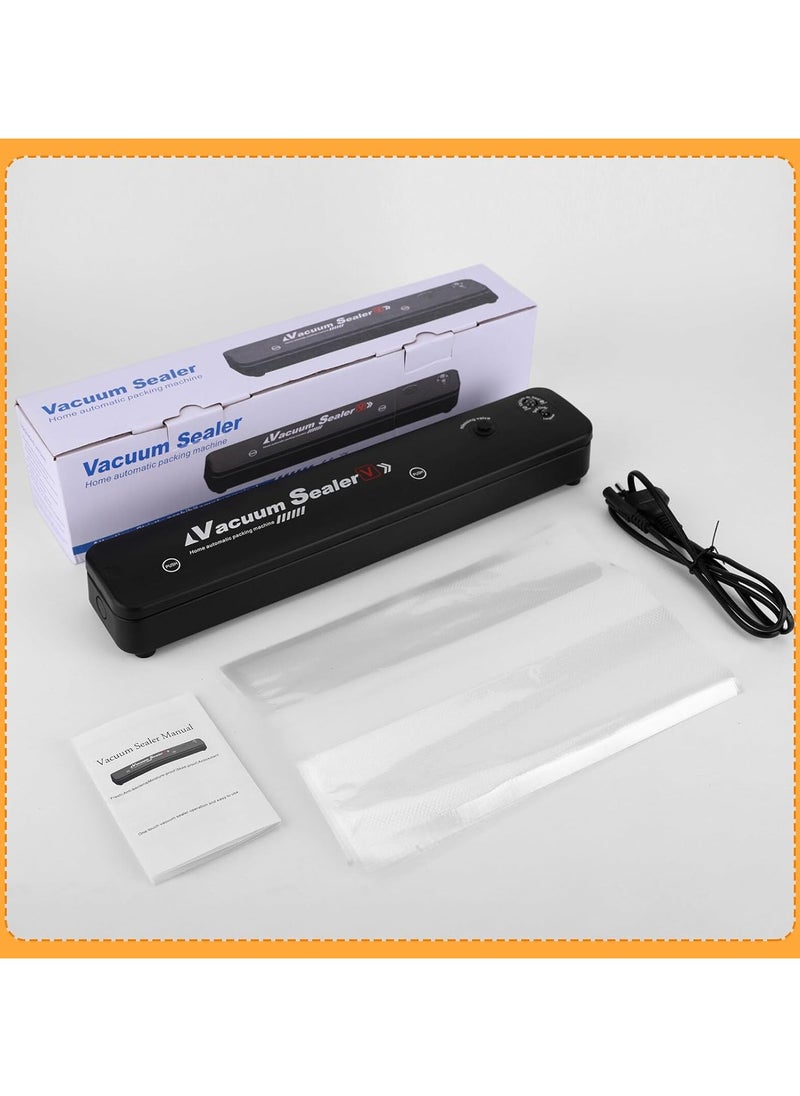 Vacuum Sealer Machine Automatic Vacuum Sealer with Vacuum Bags, Aluminum Sealer for Vacuum Cooking