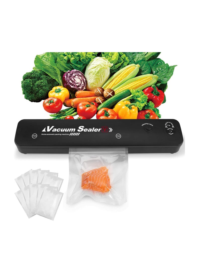 Vacuum Sealer Machine Automatic Vacuum Sealer with Vacuum Bags, Aluminum Sealer for Vacuum Cooking