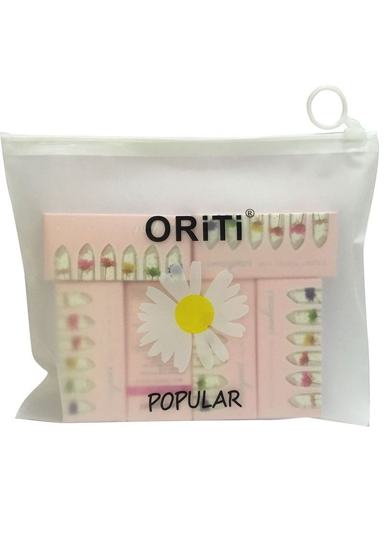6-Piece Flower Jelly Lipstick Set Temperature Change Moisturizer