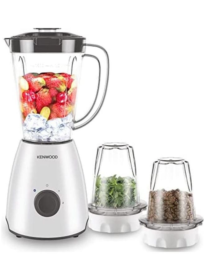 Blender Kenwood With 2 Grinder Mill2 2.0 L 400.0 W BLP10.COWH White/Clear