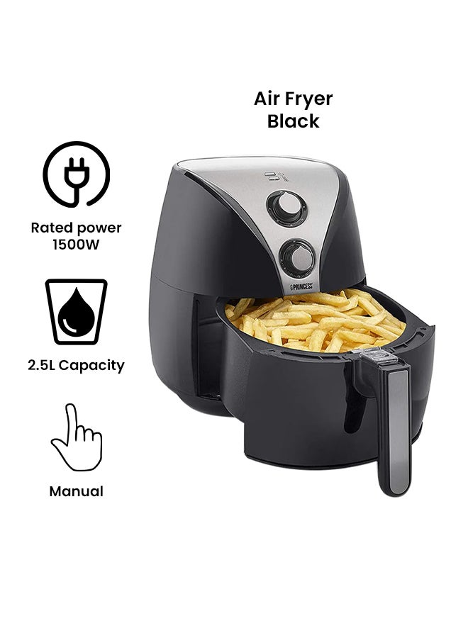 Digital Aerofryer 2.5 L 1500 W PRN.182017 Black
