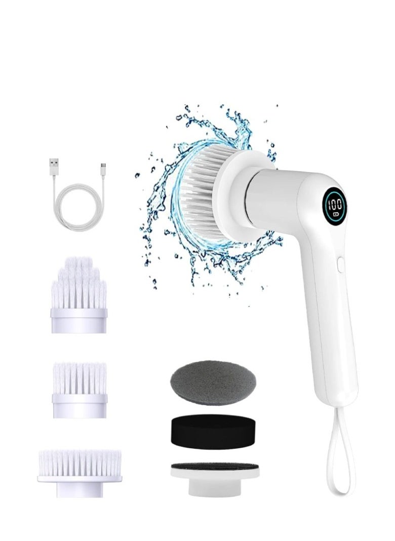 Electric Cleaning Brush - Wireless Handheld Waterproof Brush Artifact