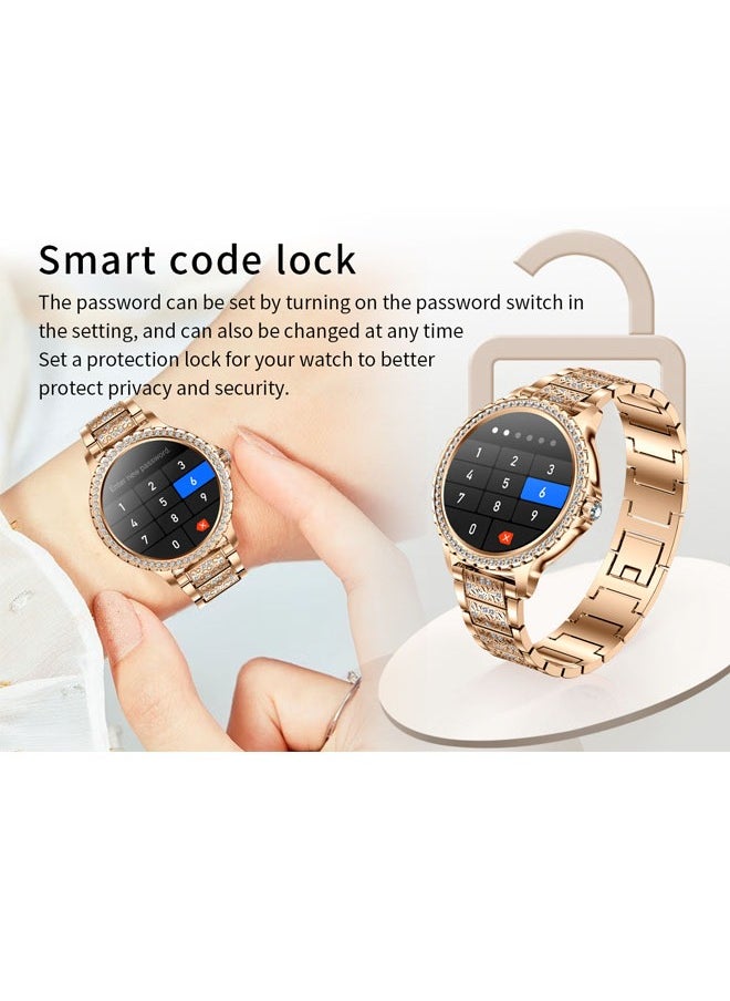 Women's smart watches, sports watches, waterproof watches, fitness tracker smart watches for Android and iOS, 1.32