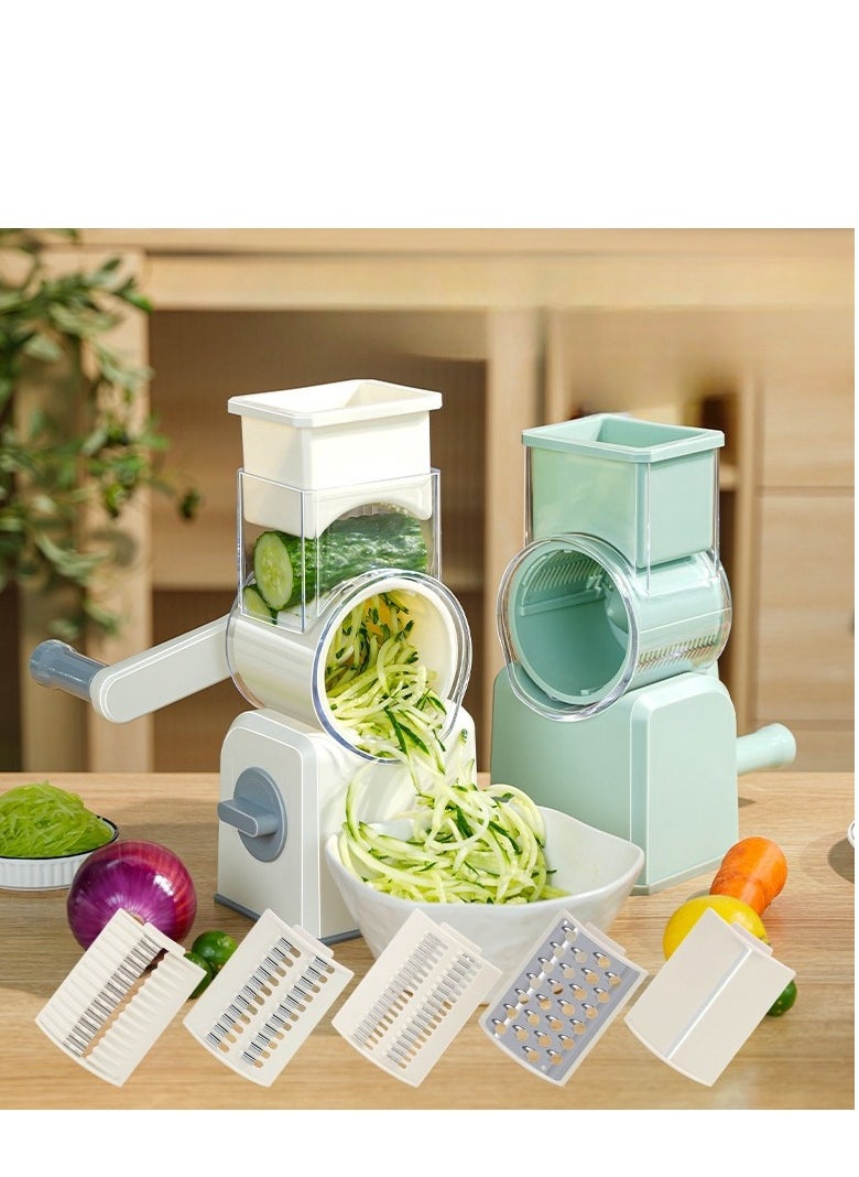 Electric Handheld Food Processor Household Multifunctional Drum Vegetable Cutting Tool