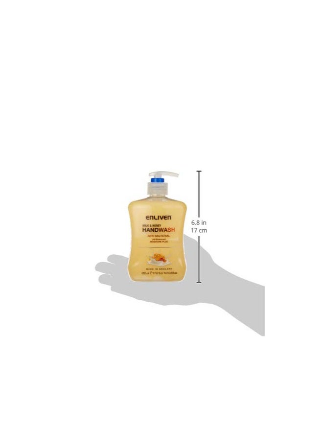 Anti Bacterial Moisture Plus Hand Wash Milk and Honey 500ml