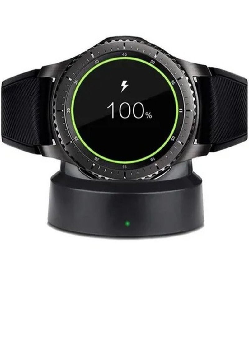 Wireless Charger Dock For Samsung Gear S3 Classic Black