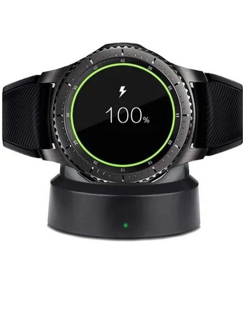 Wireless Charger Dock For Samsung Gear S3 Classic Black