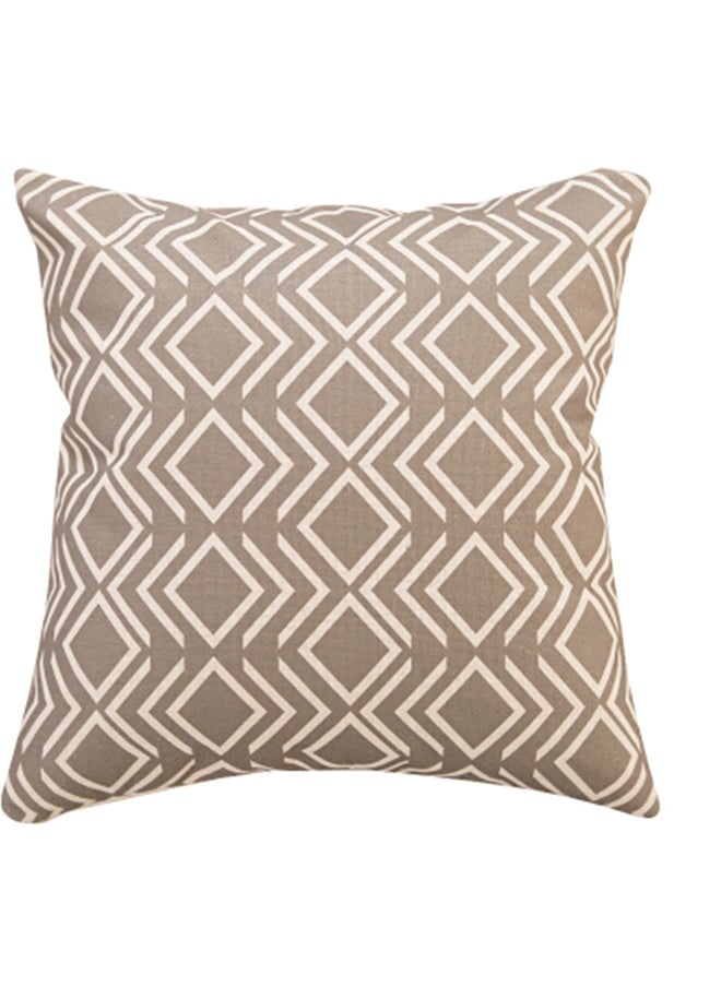 Geometric Pattern Cushion Cover Multicolour 45x45cm