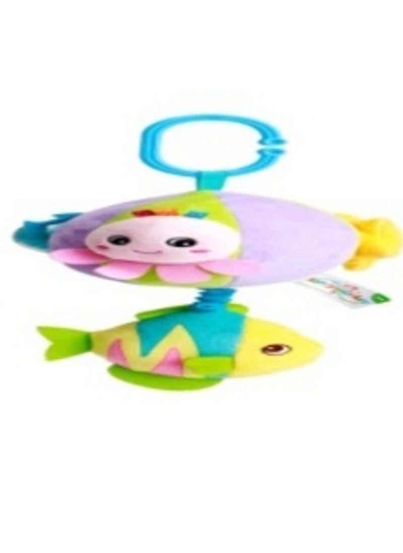 Baby Stretch Musical Ball Ocean Interactive Soft Toy with Music and Sensory Features Perfect for Infants and Toddlers