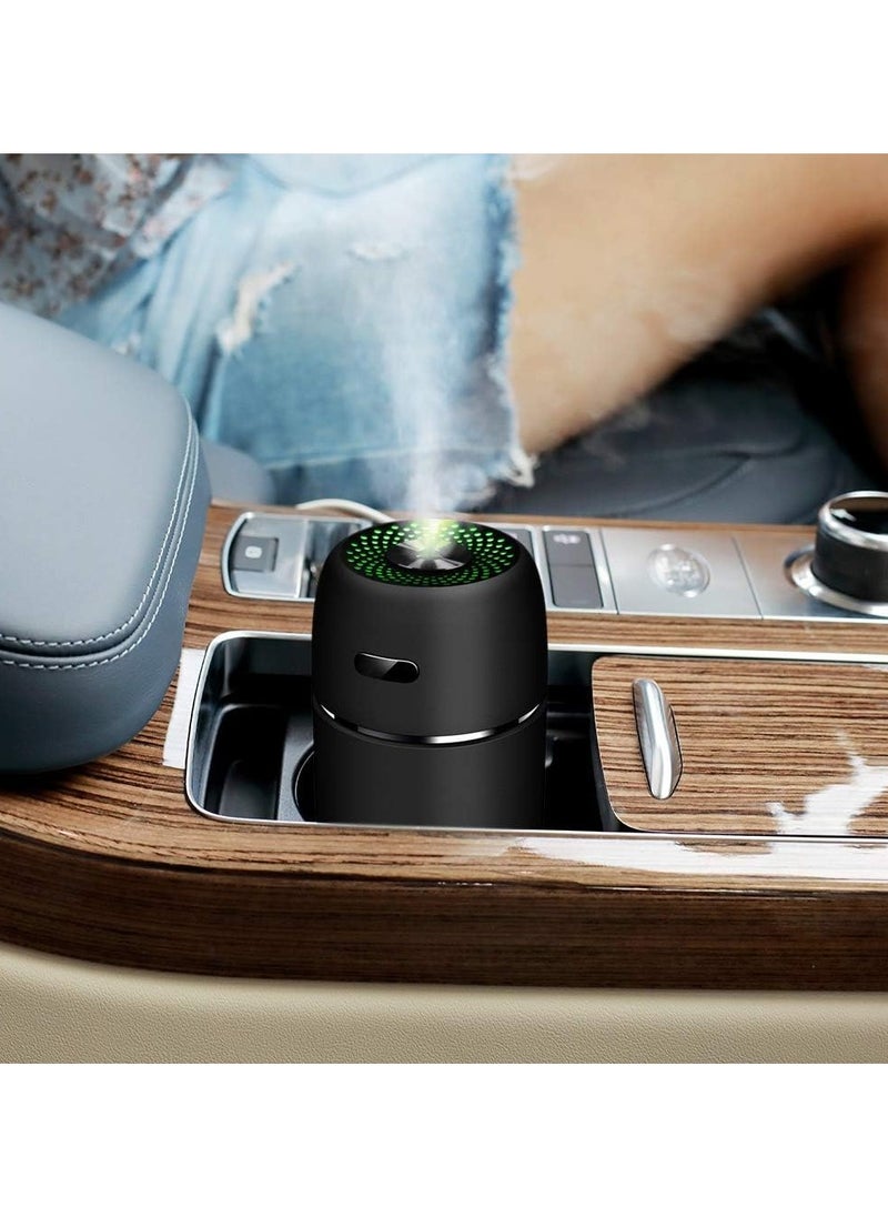 Humidifier, Auto Electric Aroma Diffuser, Essential Car Fragrance, Air Freshener, Air Purifier and Humidifier with Box Scent for Car, Office and Home