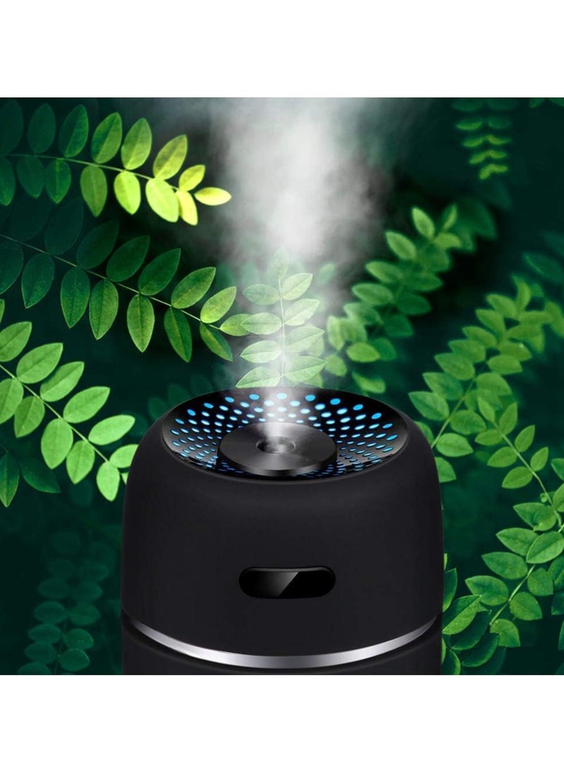 Humidifier, Auto Electric Aroma Diffuser, Essential Car Fragrance, Air Freshener, Air Purifier and Humidifier with Box Scent for Car, Office and Home