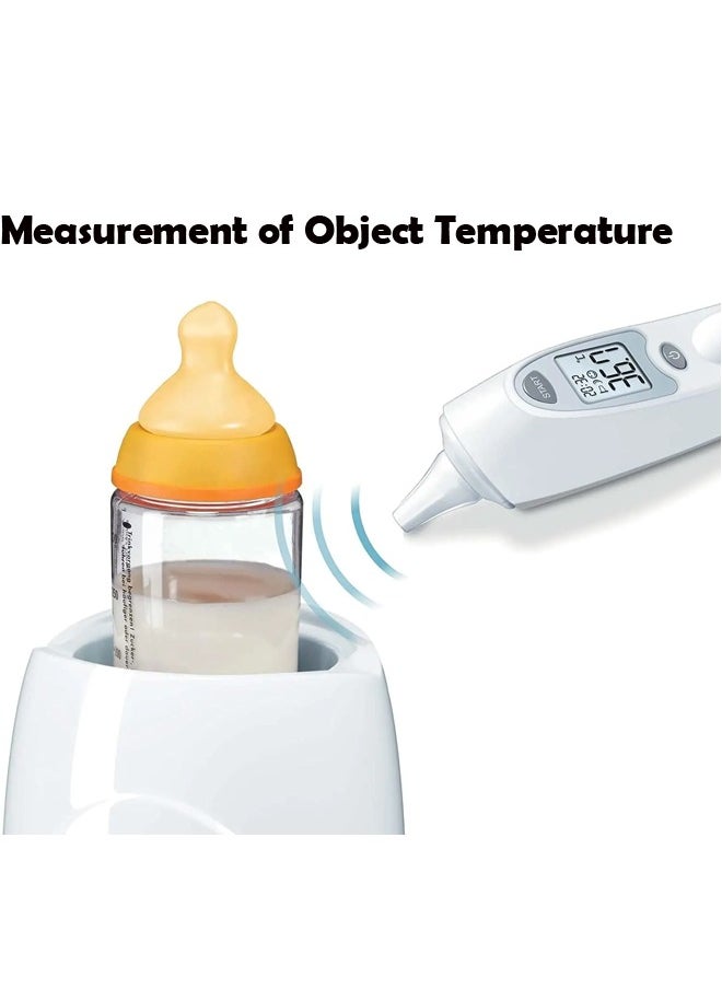 Ear Thermometer FT 58 with Interchangeable Protective Cap – Extra-Fast Measuring, Hygienic, and Safe