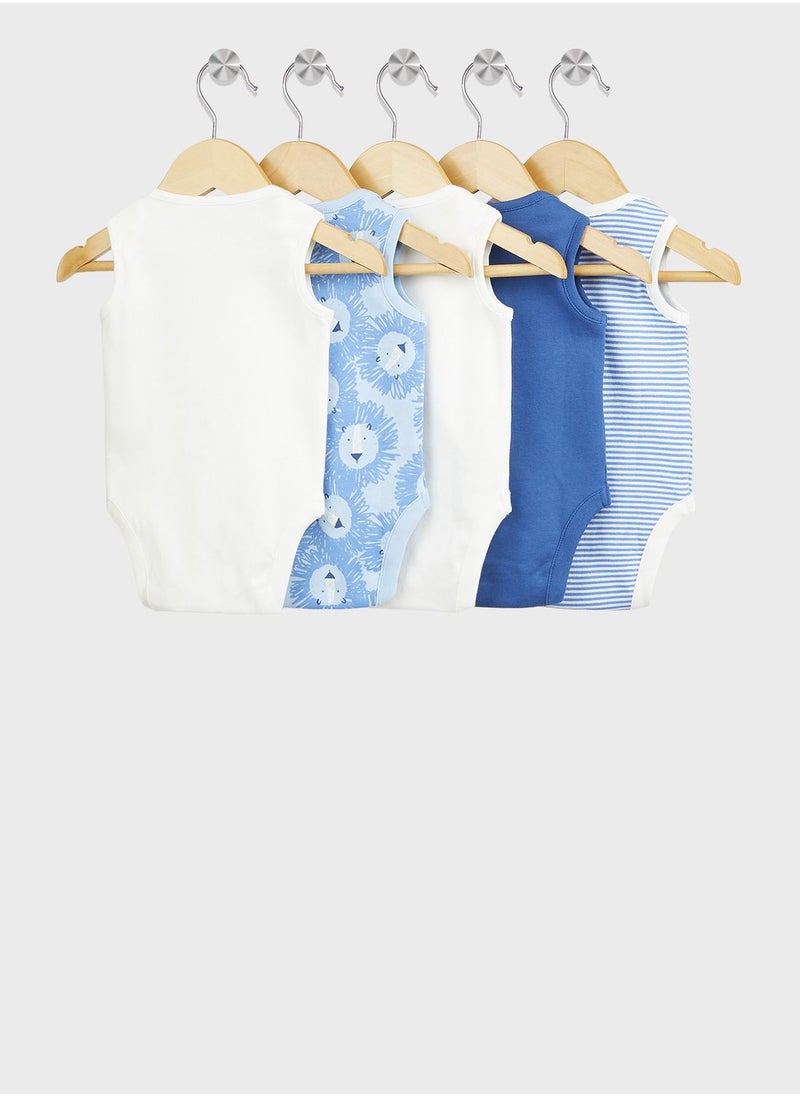 Kids 5 Pack Bodysuits