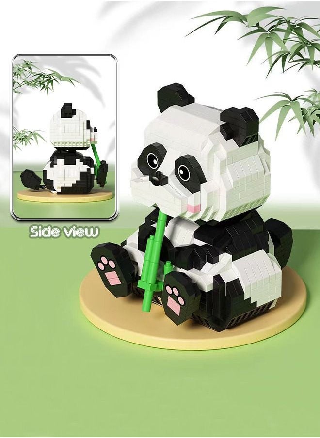 Mini Building Blocks Animals Sets,920 PCS Micro Panda Toy Bricks for Adults,Panda Blocks,Building Block Set,Developmental Toys