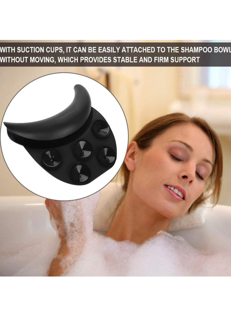 Shampoo Neck Cushion,Salon Spa Silicone Shampoo Bowl Hair Washing Sink Neck Rest Cushion